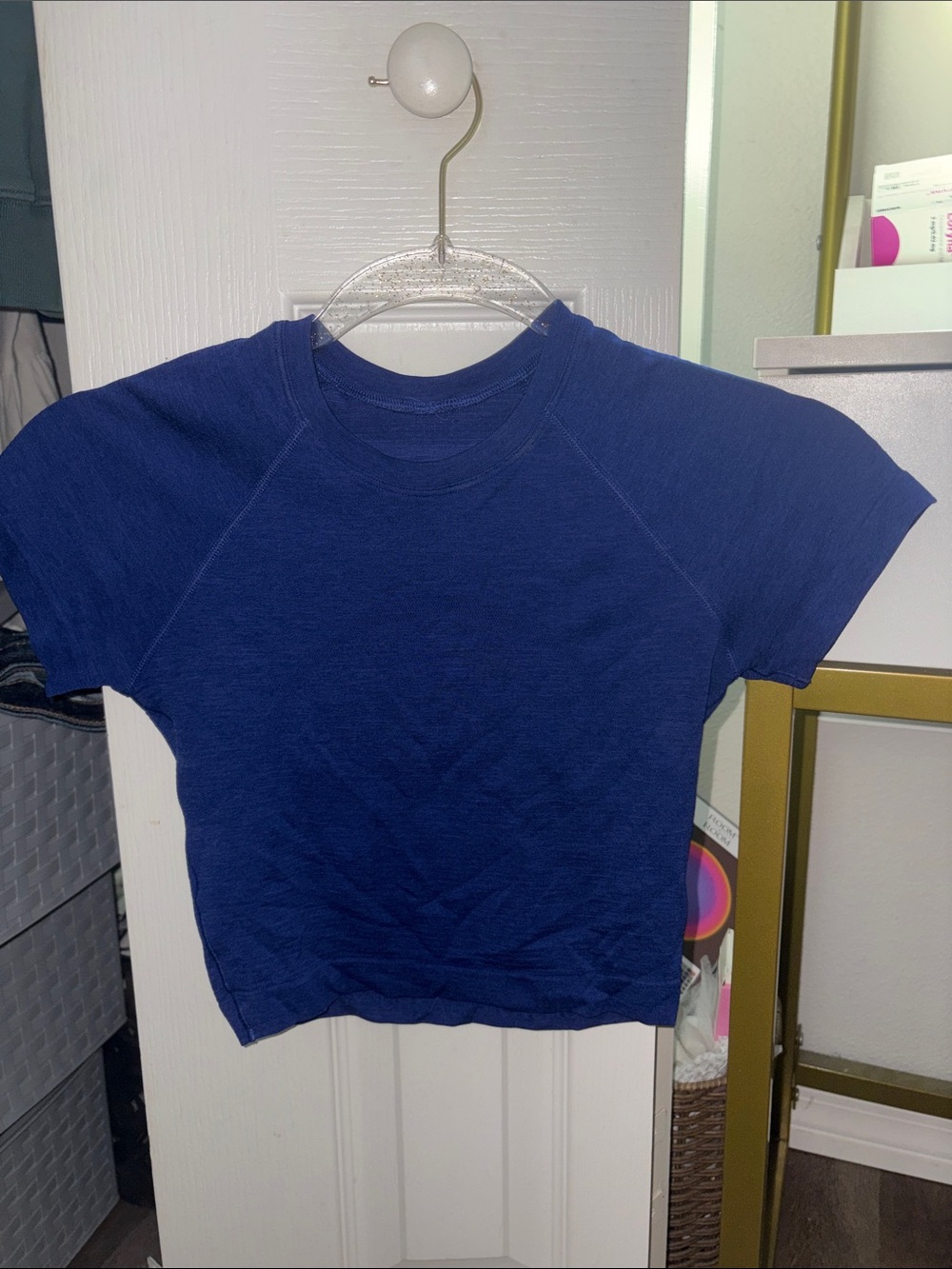 lululemon athletica Women's Short-Sleeve Crew Tee - Deep Navy